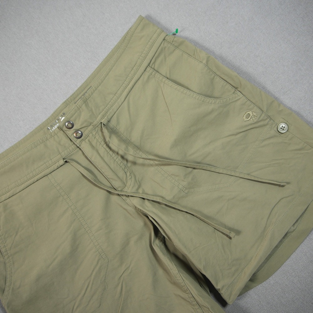 Mountain Hardwear Dynama Stretch Hiking Women Shorts 6 HIking Tech Trail Olive